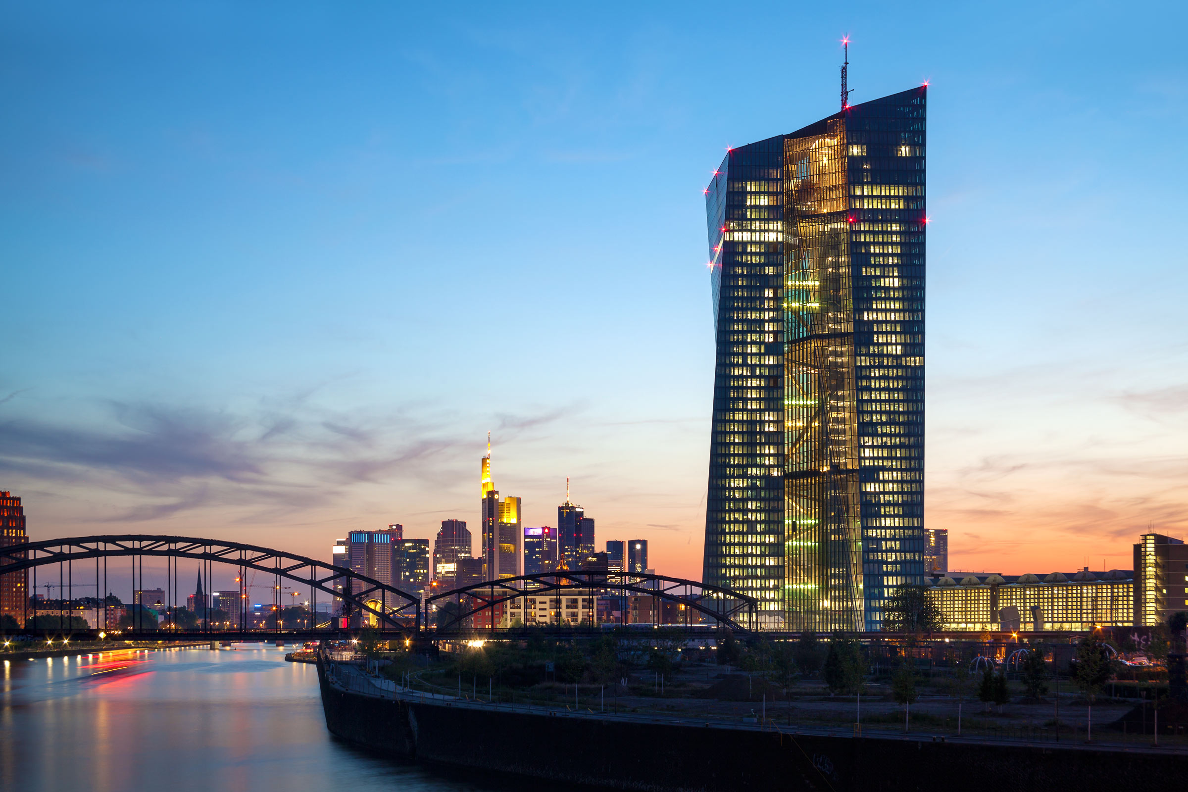 Neubau der EZB, Frankfurt Architekturfotografie Nikolay Kazakov