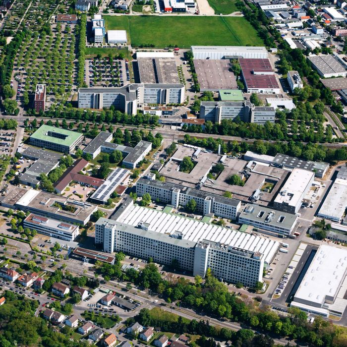 Luftaufnahmen für Siemens Karlsruhe
