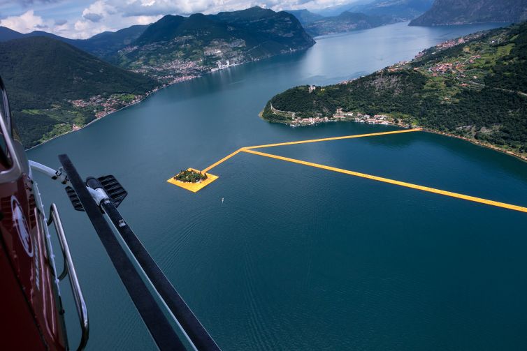 The Floating Piers, Lago d'Iseo