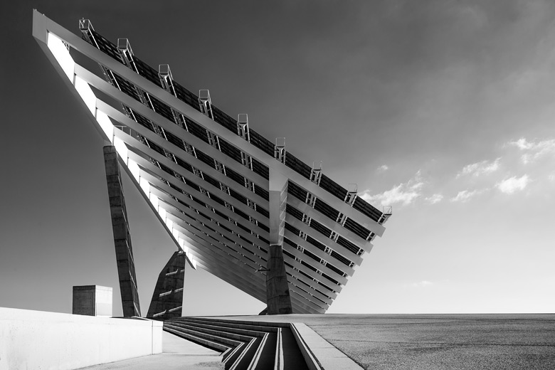 Esplanade Solar Panels Barcelona