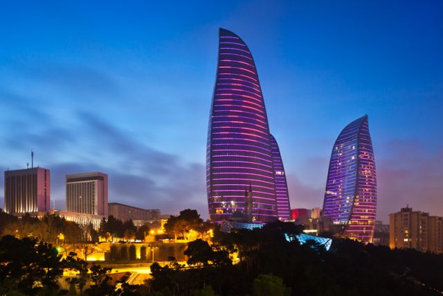 Flame Towers Baku