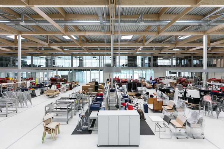 Brunner Innovation Factory - Produktionshalle