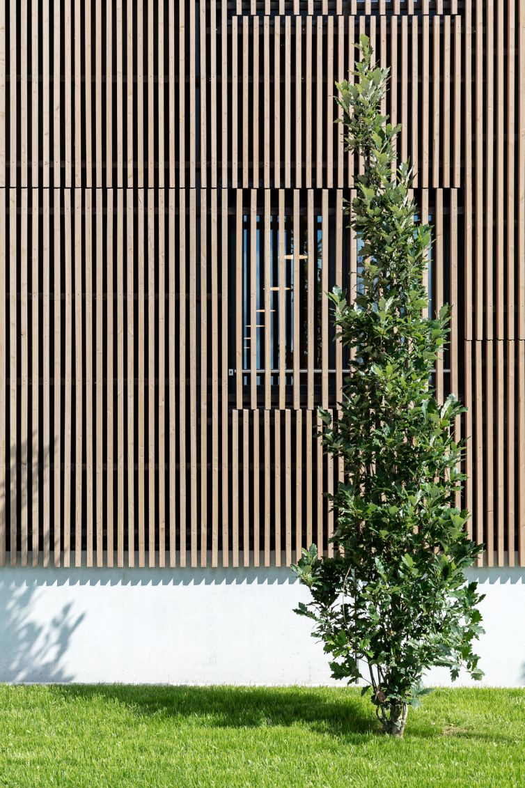 Mitarbeiter-Campus Europa-Park - nachhaltige Holzfassade